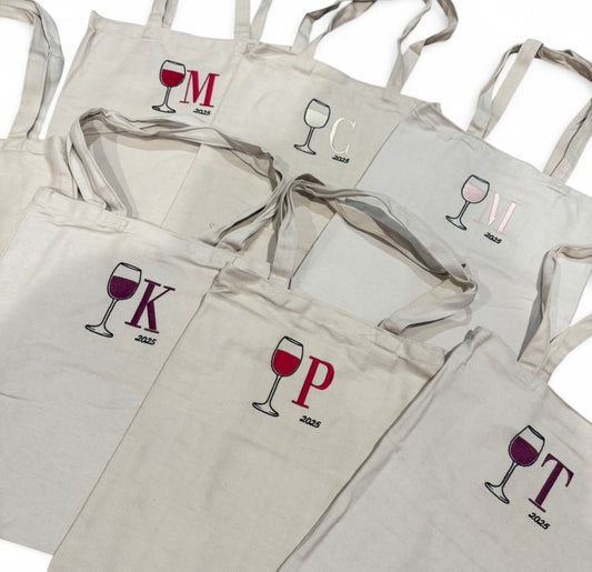 2025 Wine Tote Bag