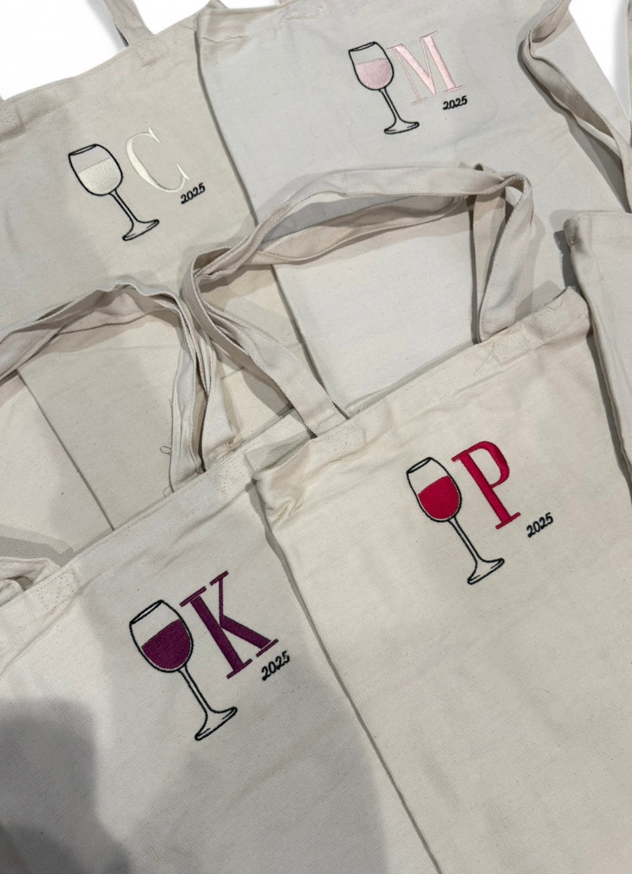 2025 Wine Tote Bag